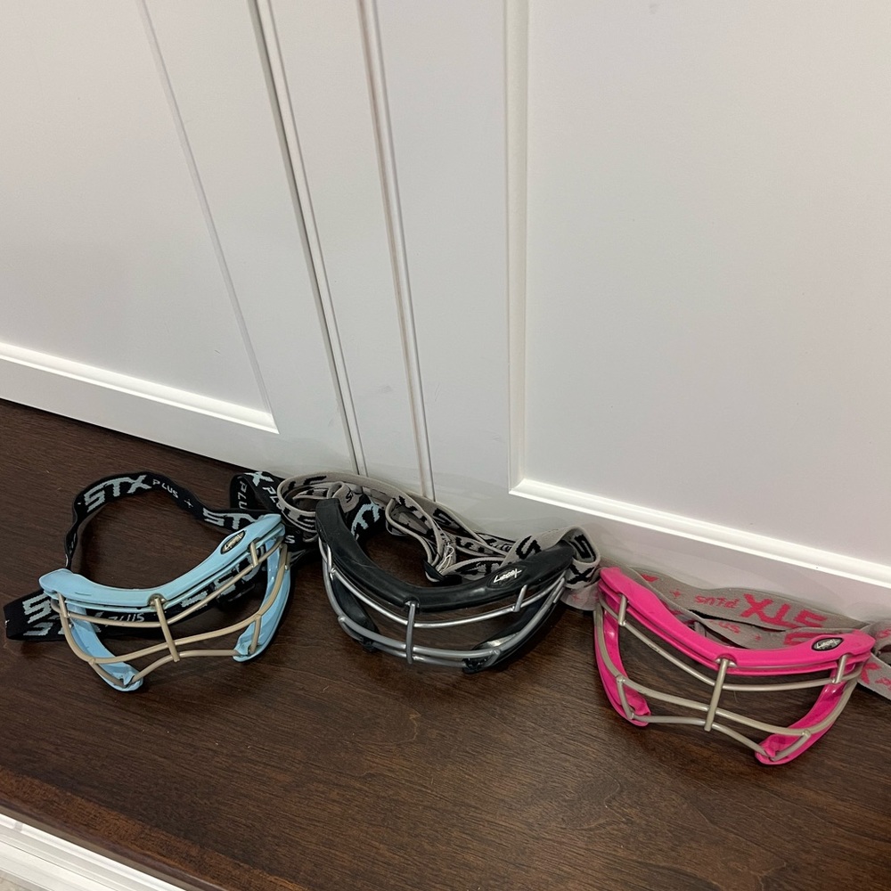 STX girls lacrosse goggles set of 3